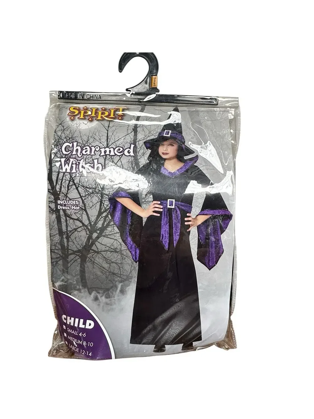 Spirit Halloween Girl’s Charmed Witch Costume Size Small 4-6 - Picture 1 of 12